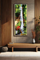 Needlepoint canvas for halfstitch without yarn Quetzal SE950.139 Seg De Paris Printed Tapestry Canvas