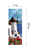 Needlepoint canvas for halfstitch without yarn Cyclades Mill SE950.147 Seg De Paris Printed Tapestry Canvas
