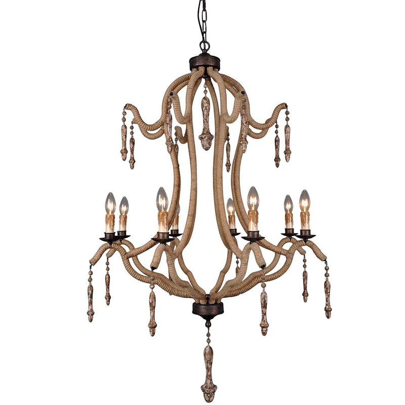 Lovecup Madrid 8 Light Chandelier L5004