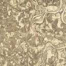 Vintage Map of the Battle of Bermuda Hundred, 1869