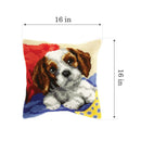 Cushion cross stitch kit "Dog" 9523