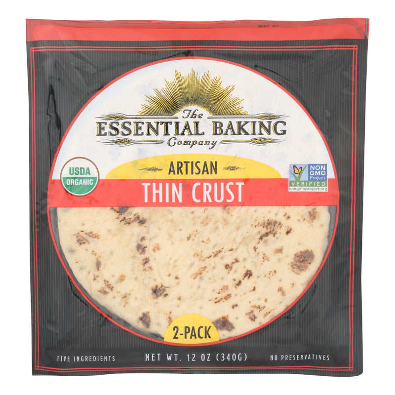 Essential Baking Company Thin Crust Pizza Crust (Pack of 10)