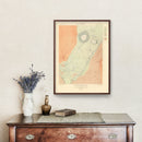 Vintage Map of Excelsior Geyser Basin 1904