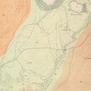 Vintage Map of Excelsior Geyser Basin 1904