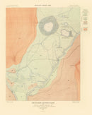 Vintage Map of Excelsior Geyser Basin 1904