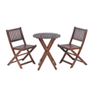 3 Piece Acacia Wood Outdoor Bistro Set