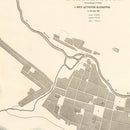 Vintage Map of Huancavelica, Peru 1865