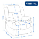 Dual Motor Infinite Position Up to 350 LBS Leatherair Power Lift Recliner Chair, Heavy Duty Motion Mechanism with 8-Point Vibration Massage and Lumbar Heating, Stainless steel Cup Holders, Brown