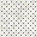 Arabescato Carrara Octagon 12" x 12" Honed Marble Mesh-Mounted Mosaic Tile 2" Octagon- MSI Collection