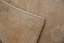 1.5x3.5 Vintage Distressed Oushak Rug Mat Runner