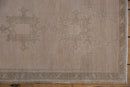 1.5x3.5 Vintage Distressed Oushak Rug Mat Runner