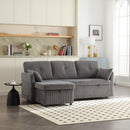 Modular Sectional Sofa L Shaped Modular Couch with Reversible Chaise Modular Sofa Sectional Couch with Storage Seats