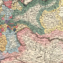 Vintage Map of Germany 1823