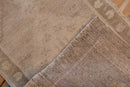 1.5x3 Vintage Distressed Oushak Rug Mat