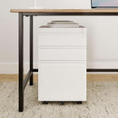 3 Drawer Mobile File Cabinet With Lock Under Desk Metal Office File Cabinet For Legal Letter A4 Files