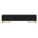 U-Can TV Stand for 65+ Inch TV, Entertainment Center TV Media Console Table, Modern TV Stand with Storage, TV Console Cabinet Furniture for Living Room(OLD SKU: WF530740AAB)