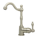 One-Handle Copper Widespread Kitchen Bar Faucet