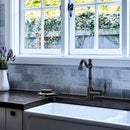 One-Handle Matte Black Widespread Kitchen Bar Faucet - AK96118P1-MB