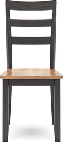 Gesthaven Solid Wood Dining Chair Set of 2 Natural Brown