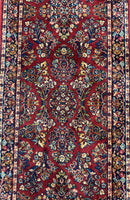 Karastan Runner Rug 2.6 x 8.6, Red Sarouk