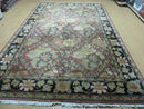 6' X 9' Handmade India Floral Oriental Wool Rug Carpet