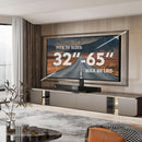 Universal Swivel TV Stand For 32 To 65 Inch TVs With 80 Degree Swivel