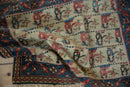 1.5x2.5 Vintage Bagface Northwest Persian Rug Mat