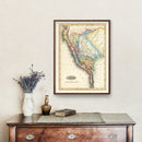 Vintage Map of Peru 1823