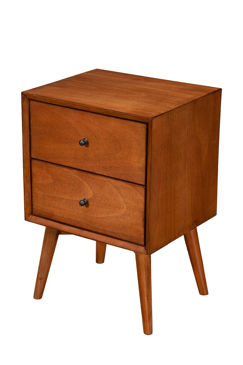 Flynn Nightstand, Cherry Acorn