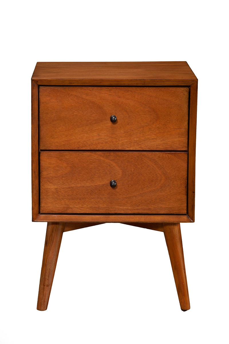 Flynn Nightstand, Cherry Acorn