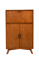 Flynn Large Bar Cabinet, Chestnut
