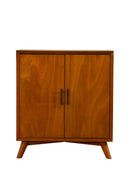 Flynn Small Bar Cabinet, Chestnut
