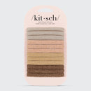 Neutral Glitter Elastics 12pc Set