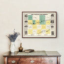 Vintage Map of Red Willow County, Nebraska 1890