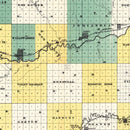 Vintage Map of Red Willow County, Nebraska 1890