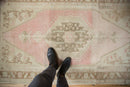 4x7.5 Vintage Distressed Oushak Rug