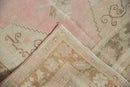 4x7.5 Vintage Distressed Oushak Rug