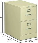 312CPL 310 Series 26-1/2-Inch 2-Drawer File Cabinet