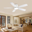 52 Inch Energy Efficient Ceiling Fan With Remote Control