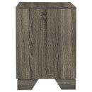 Wright 2-drawer Nightstand Bedside Table Brown Oak