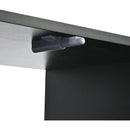 TV Stand with Fluted tempered Glass Doors for TVs Up to 95", Functional Media Console with Arched Cabinet Doors, Entertainment Center with APP-Controlled LED Light for Living Room, Black