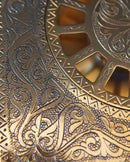 Engraved Brass Square Bathroom Floor Drain