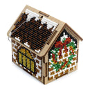 Bead embroidery kit on wood FLK-561
