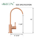 One-Handle Copper Drinking Water Filter Faucet Water Purifier Faucet