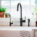 One-Handle Matte Black Drinking Water Filter Faucet Water Purifier Faucet - AK97703-MB