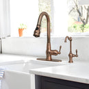 One-Handle Antique Copper Drinking Water Filter Faucet Water Purifier Faucet - AK97718-AC