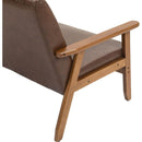 Mid-Century Modern Solid Loveseat Sofa Upholstered Pu Leather Loveseat, 2-Seat Upholstered Loveseat Sofa Modern Couch