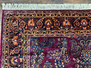 Antique Karastan Rug 8.6 x 12, Wool Pile, Vintage Discontinued Karastan Sarouk Lanamar