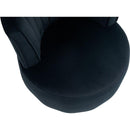 360 Degree Swivel Cuddle Barrel Accent Sofa Chairs, Round Armchairs with Wide Upholstered, Fluffy Velvet Fabric Chair for Living Room, Bedroom, Office, Waiting Rooms