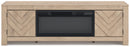 Cayboni - LG TV Stand With Fireplace Option